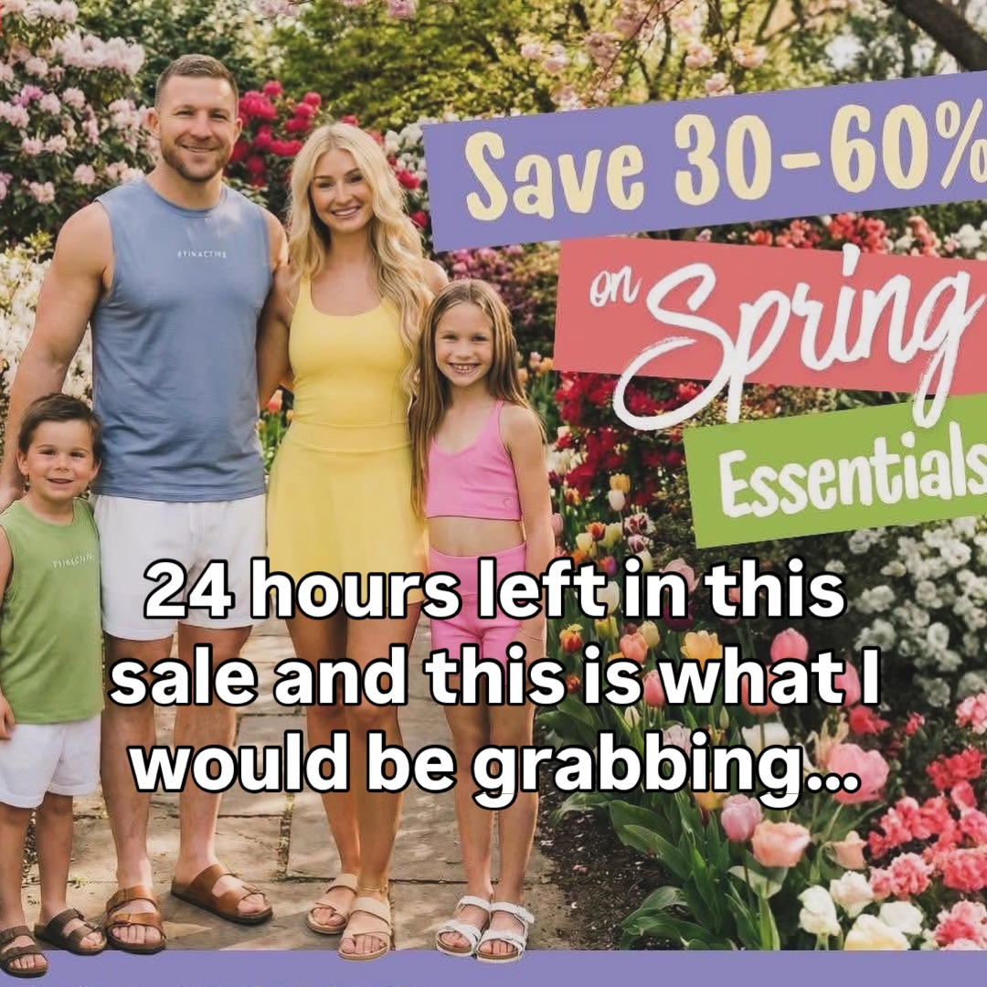 🚨𝟮𝟰 𝗛𝗢𝗨𝗥𝗦 𝗟𝗘𝗙𝗧🚨 and this is exactly what I’d be grabbing before it’s gone…

If you’ve been thinking about it…this is your sign to stop overthinking.

Because 30–60% off doesn’t happen often.

These are the pieces I’d wear on repeat - easy, flattering, and perfect for spring.

Once this ends…so do these prices 👀

Don’t wait and miss your size.

👉🏼 Comment SPRING or message me for links

#zyiaactive
#springstyle
#athleisurewear
#salealert
#everydaystyle